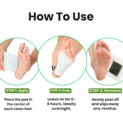 Detox Foot Patches 20 Pcs Detox Foot Pads